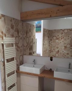 Salle de bain bois