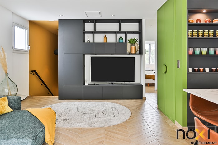 meuble tele sur mesure en vendee